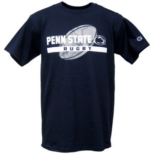 navy short sleeve t-shirt Penn State Rugby